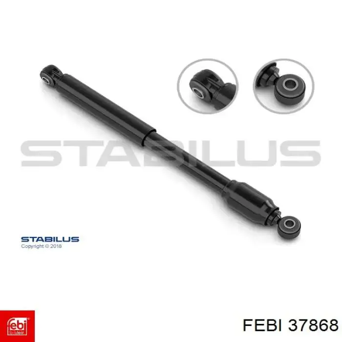 Амортизатор-демпфер рулевого механизма Febi 37868 цена, от 67.31 USD