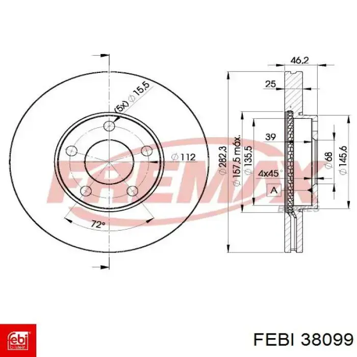 Главный цилиндр сцепления VAL2100222 VALEO
