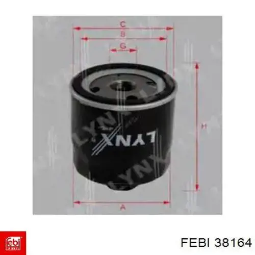  Febi 38164