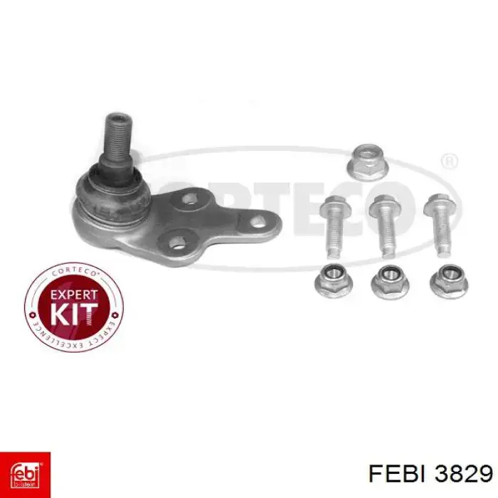 Купить 3829 Febi Правая опора двигателя