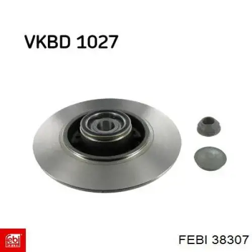 Купить 38307 Febi Диск тормозной задний