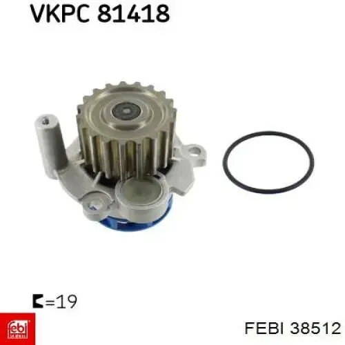 Помпа 38512 Febi