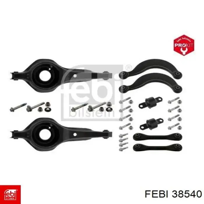 Тяга переднего стабилизатора Febi 38540 цена, от 16.84 USD