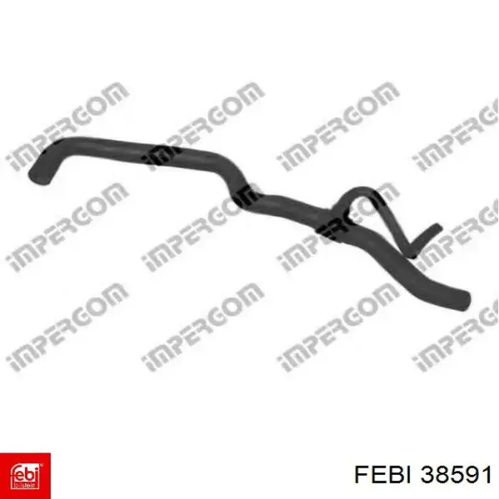 Шланг радиатора, нижний Febi 38591 цена, от 52.97 USD
