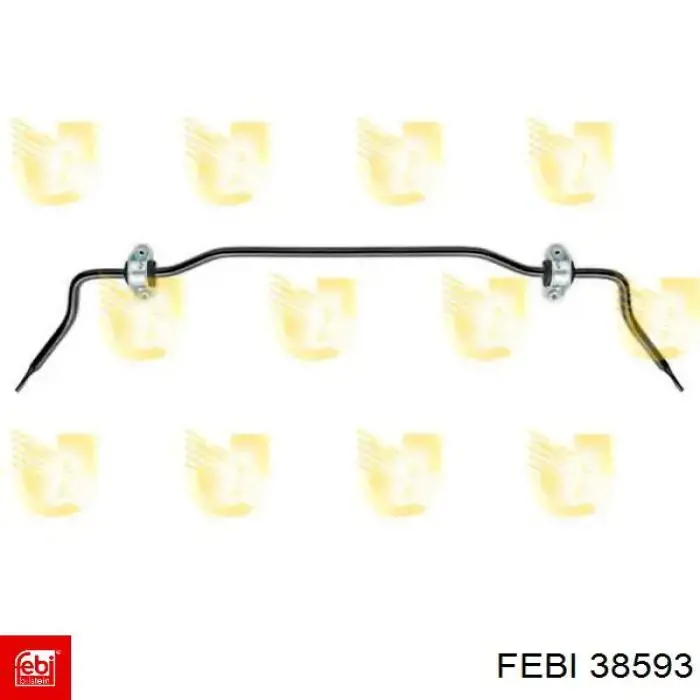 Стабилизатор поперечной устойчивости передний Febi 38593 цена, от 176.00 USD