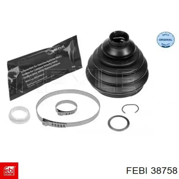 Хомут крепления рулевой рейки Febi 38758