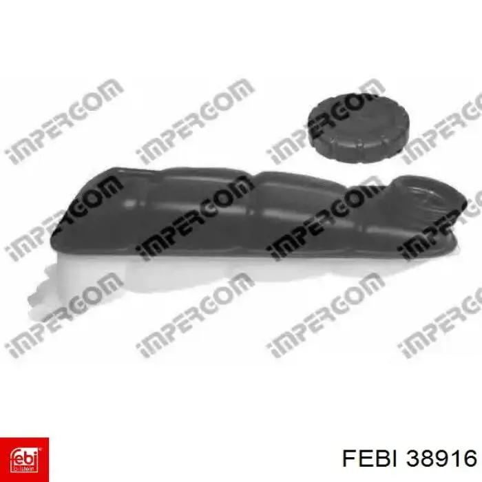 Бачок системы охлаждения 38916 Febi