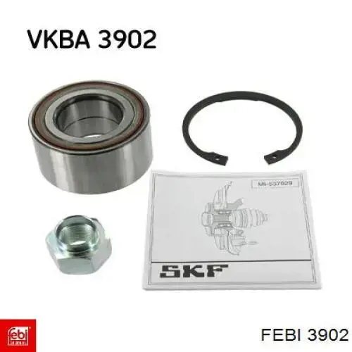 Датчик износа тормозных колодок передний 3902 Febi