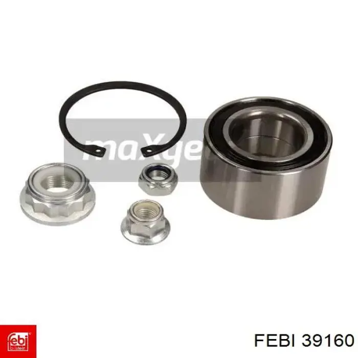 Комплект подшипника ступицы колеса Febi 39160 цена, от 25.47 USD