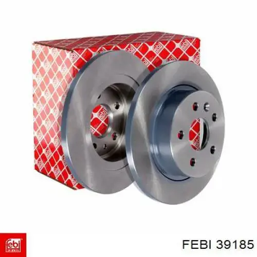 Купить 39185 Febi Диск тормозной задний