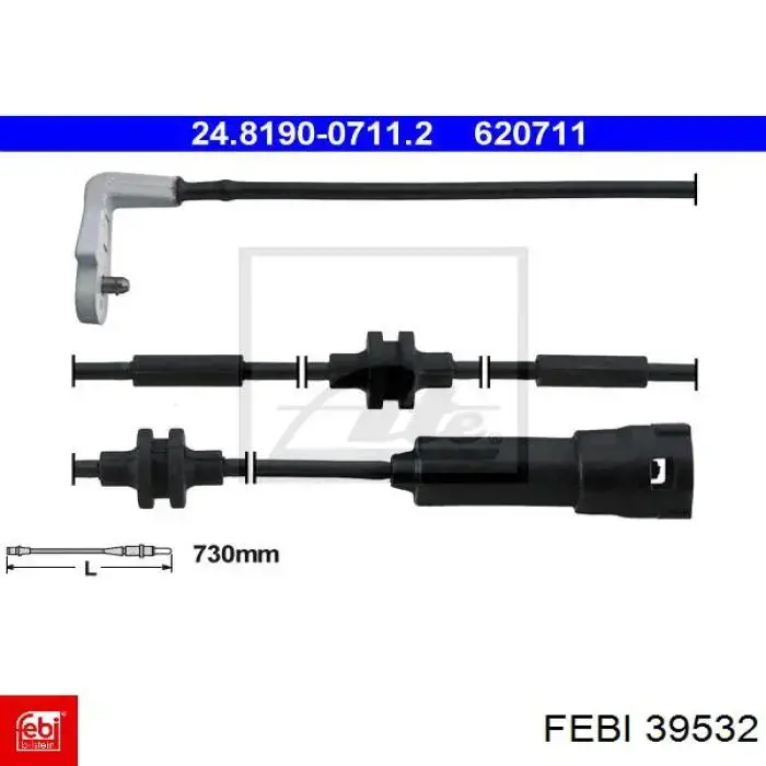 171383 Peugeot/Citroen Соединитель выхлопной передний