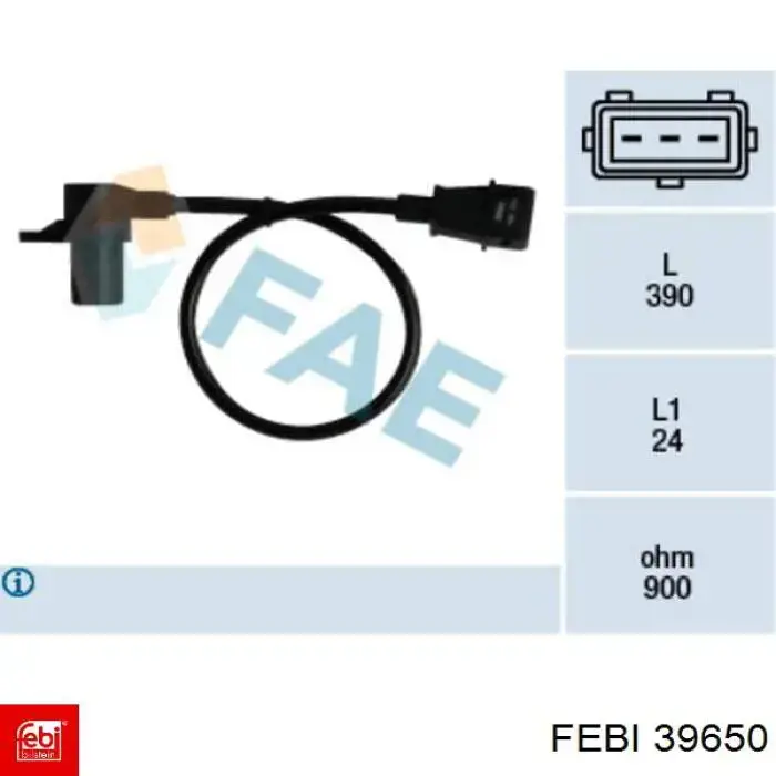 Втулка стабилизатора заднего Febi 39650