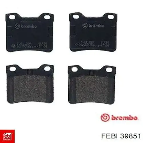 Купить 39851 Febi Насос подъема кабины