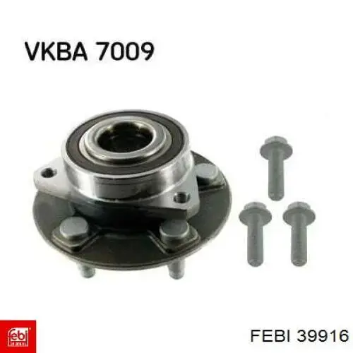 Купить 39916 Febi Ступица переднего колеса