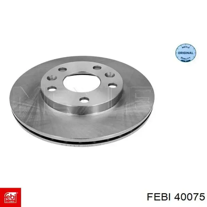 Тормоз дисковый передний Febi 40075 цена, от 37.67 USD