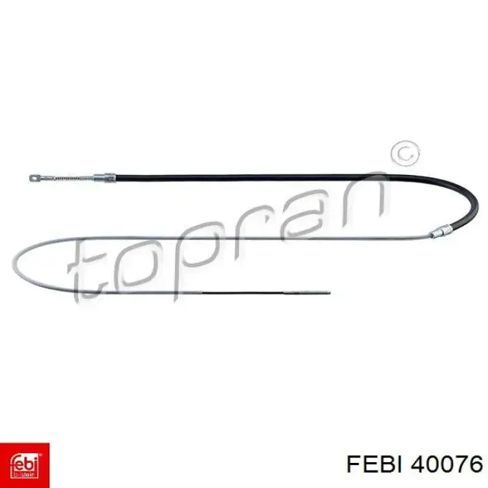 Сальник ступицы задней Febi 40076