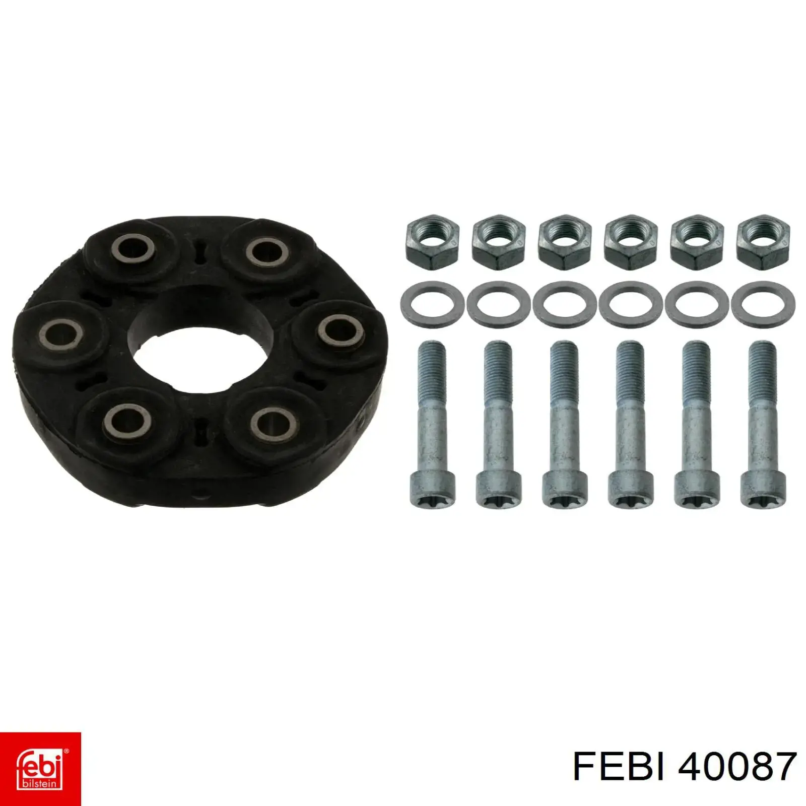 40087 Febi Муфта кардана эластичная задняя