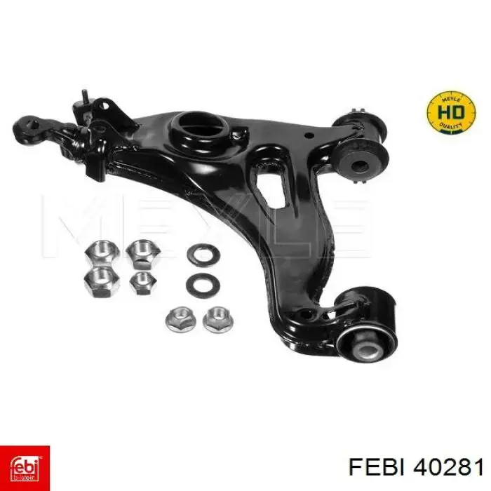 Левый рычаг передней нижней подвески Febi 40281 цена, от 120.33 USD
