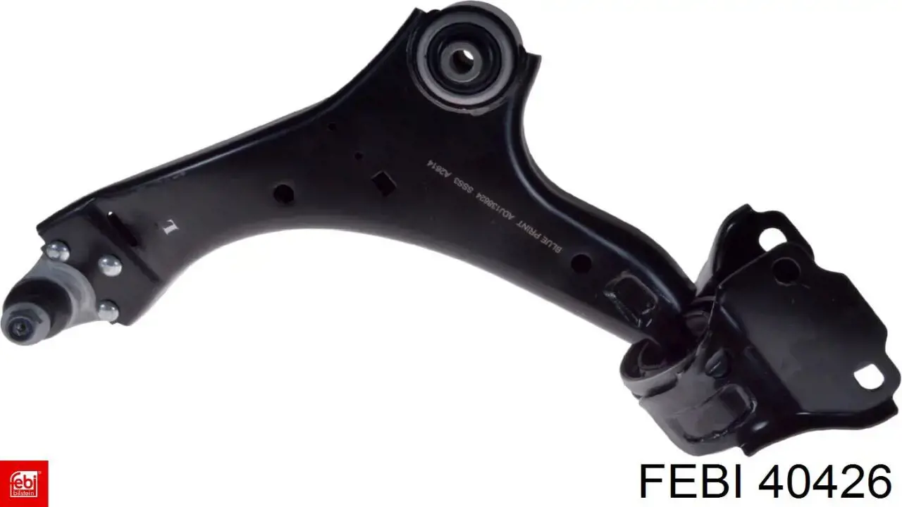 Левый рычаг передней нижней подвески Febi 40426 цена, от 106.83 USD