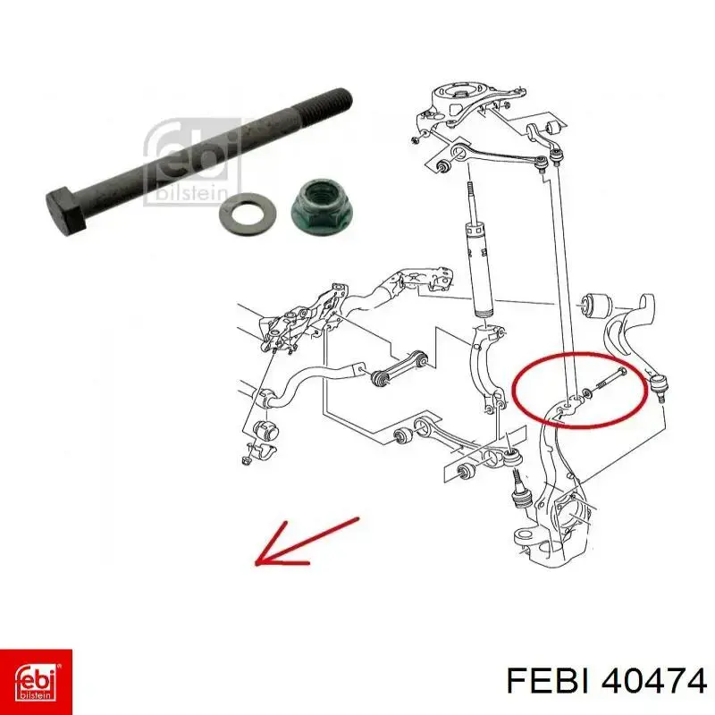 Передний датчик АБС Febi 40474 цена, от 15.92 USD