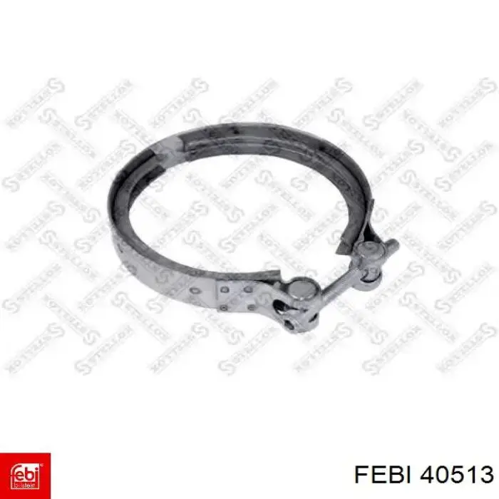 Хомут крепления глушителя передний Febi 40513 цена, от 11.33 USD