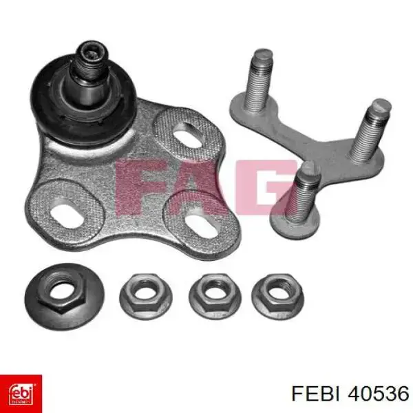 Купить 40536 Febi Шаровая опора, нижняя, левая