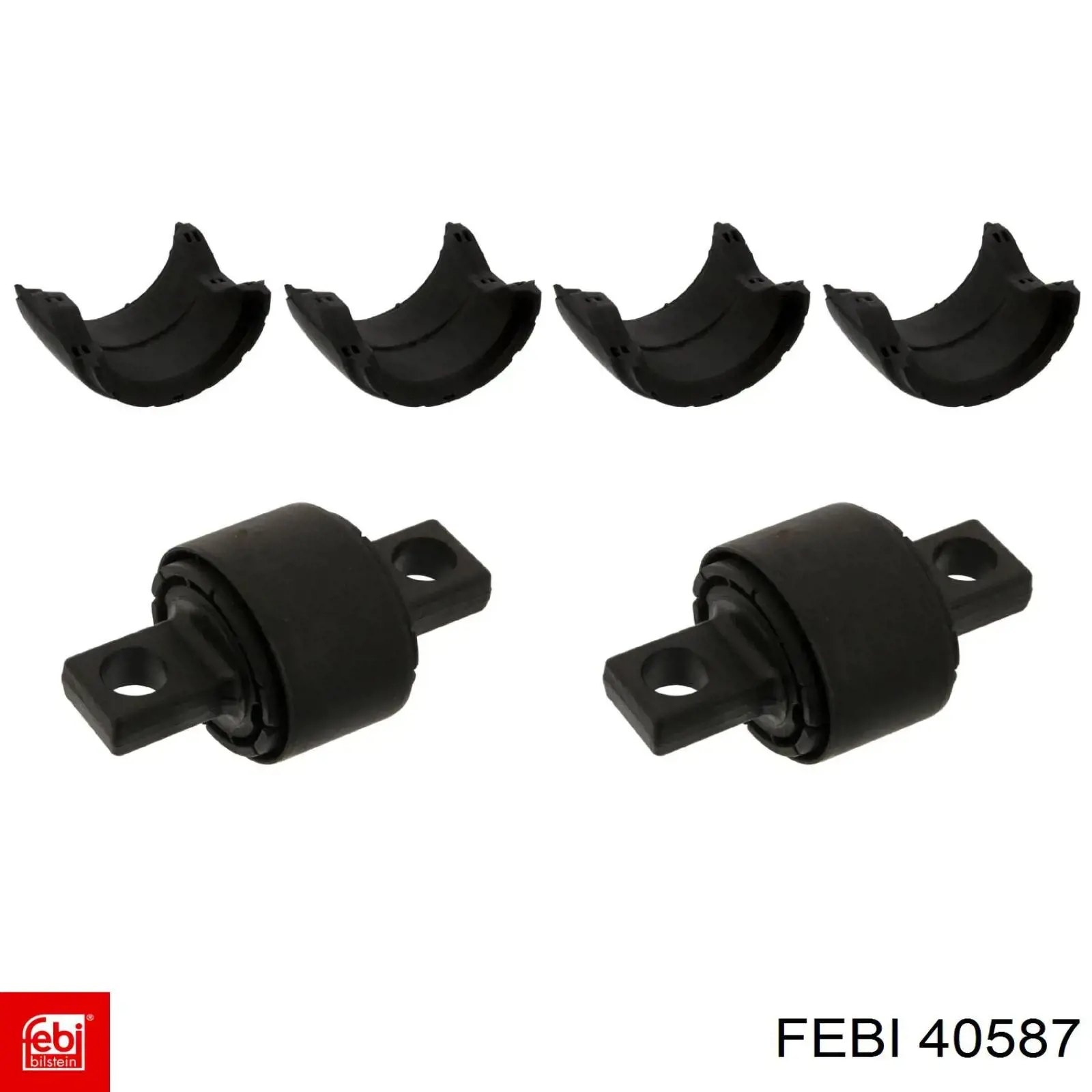 Сайлентблок задней реактивной тяги Febi 40587 цена, от 51.46 USD