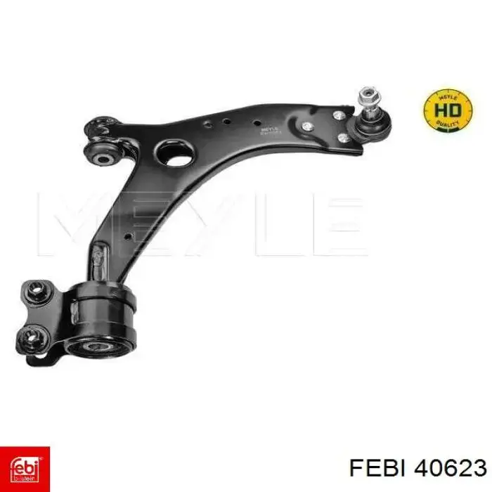 Левый рычаг передней нижней подвески Febi 40623 цена, от 60.46 USD