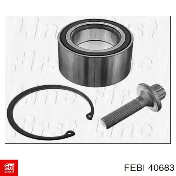 Комплект подшипника ступицы колеса Febi 40683 цена, от 48.01 USD