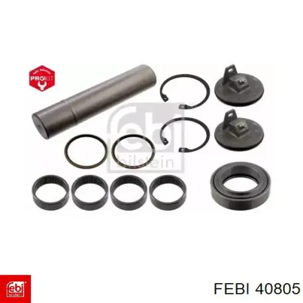 Ремкомплект шкворня поворотного кулака Febi 40805 цена, от 231.13 USD