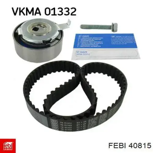 ГРМ ремни, комплект Febi 40815 цена, от 77.89 USD