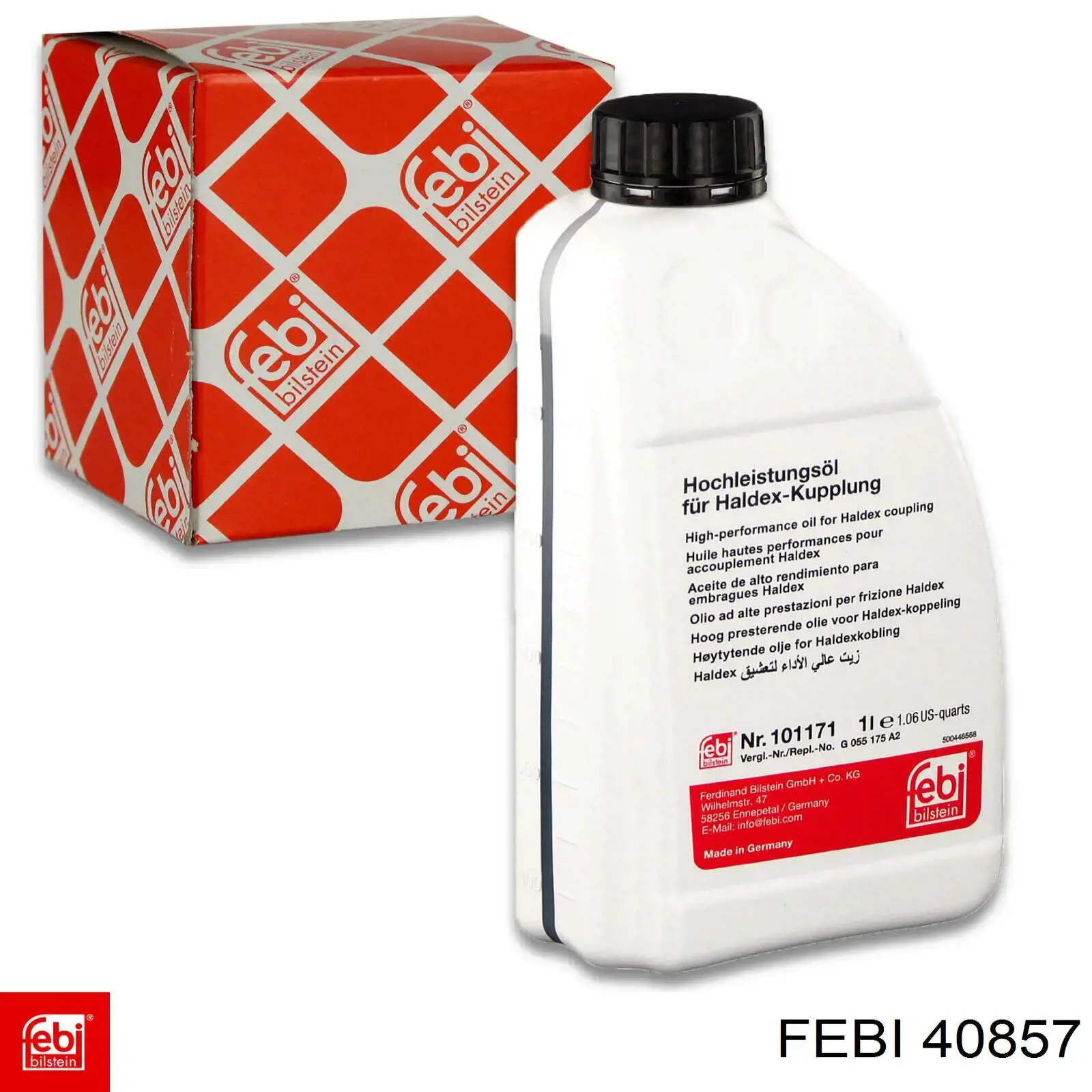 Муфта кардана эластичная, задняя Febi 40857