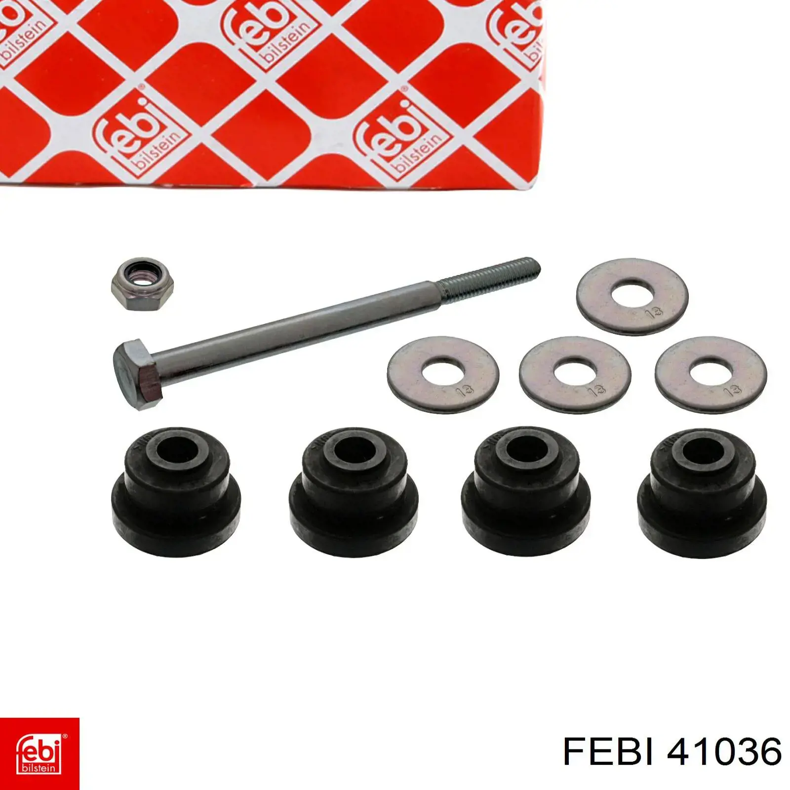 Тяга переднего стабилизатора Febi 41036 цена, от 8.31 USD