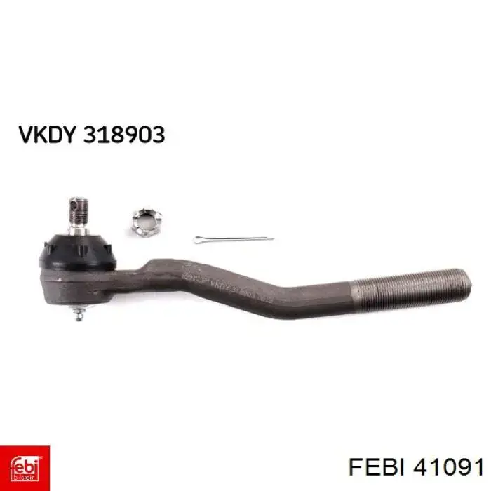 Купить 41091 Febi Наконечник рулевой тяги, внешний