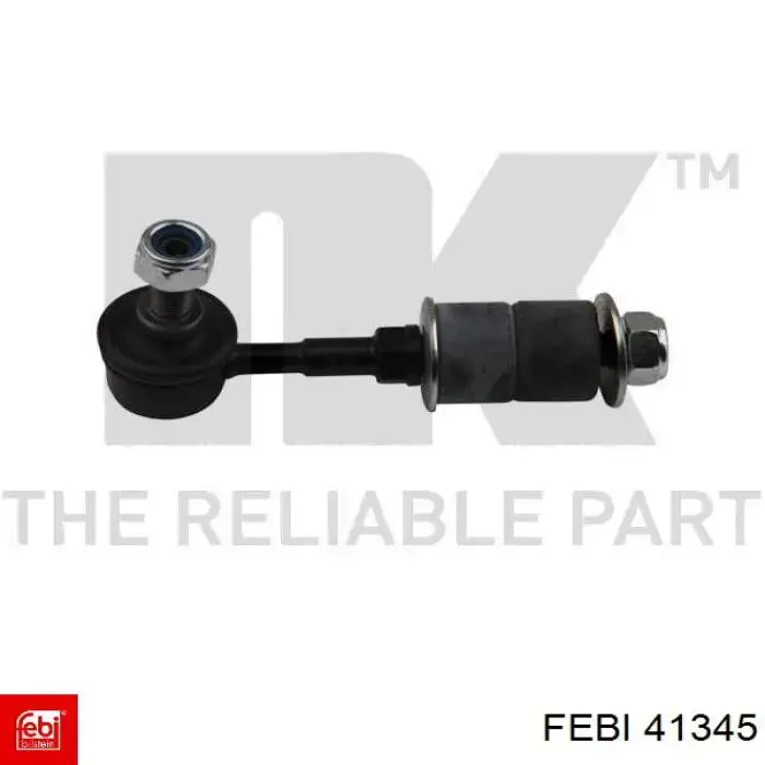 Тяга переднего стабилизатора Febi 41345 цена, от 10.58 USD