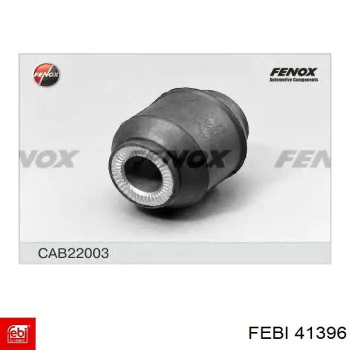 Внутренний сайлентблок заднего поперечного рычага Febi 41396 цена, от 2.88 USD