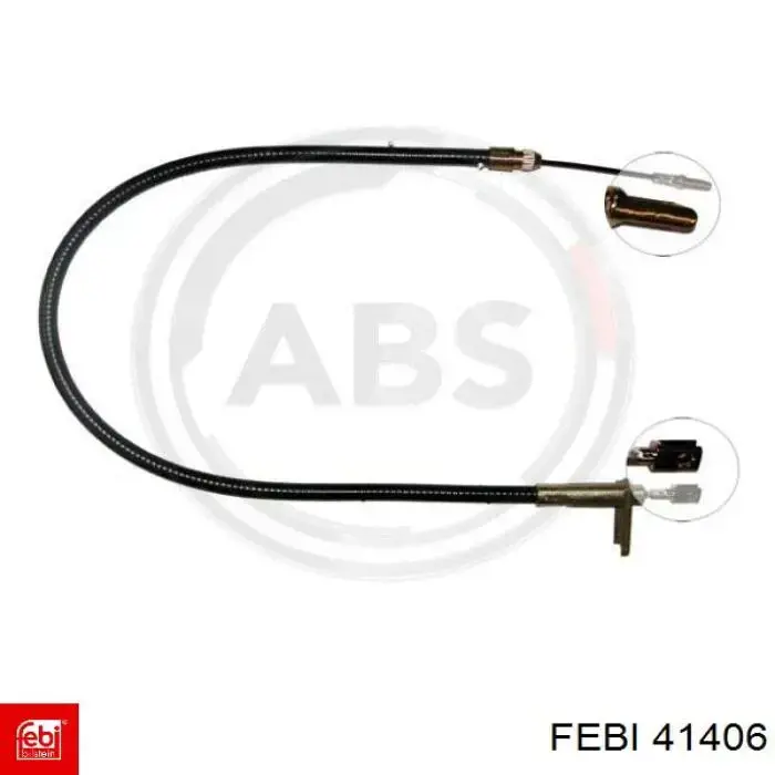 Сайлентблок заднего нижнего рычага 41406 Febi