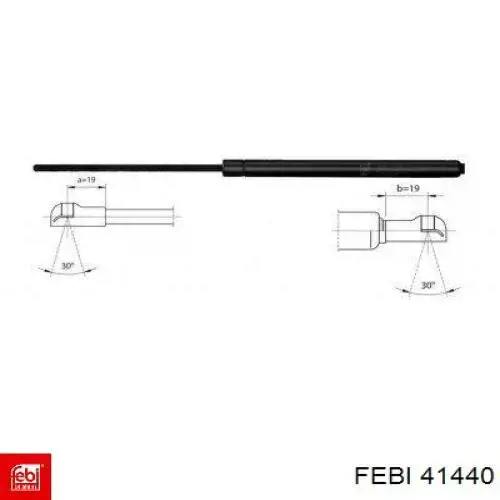 Втулка переднего стабилизатора Febi 41440 цена, от 3.54 USD