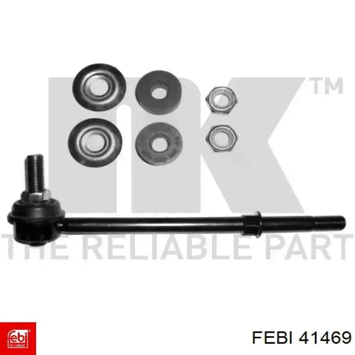 Втулка переднего стабилизатора Febi 41469 цена, от 1.86 USD