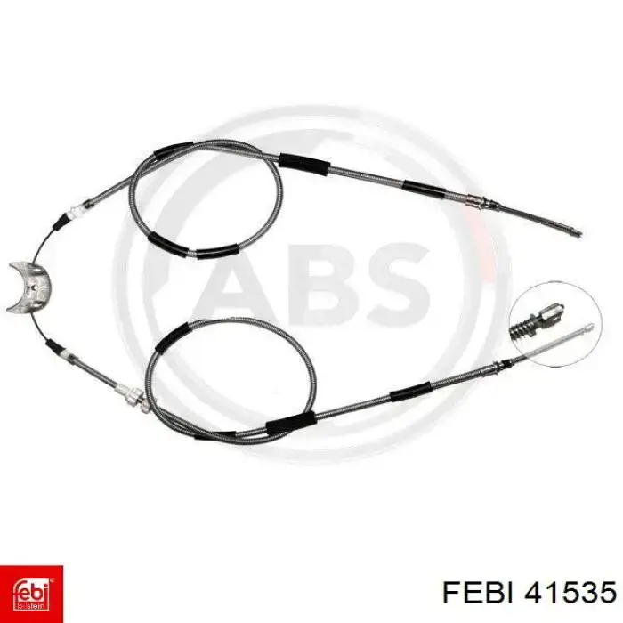 Купить 41535 Febi Сайлентблок нижний передней подвески