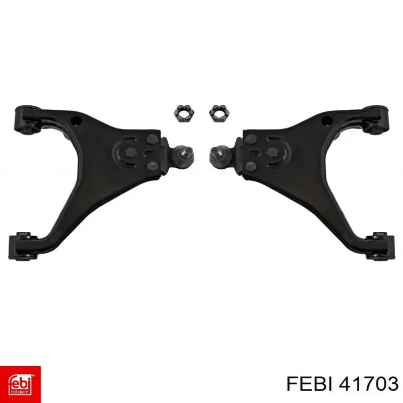 Левый рычаг передней нижней подвески Febi 41703 цена, от 100.68 USD