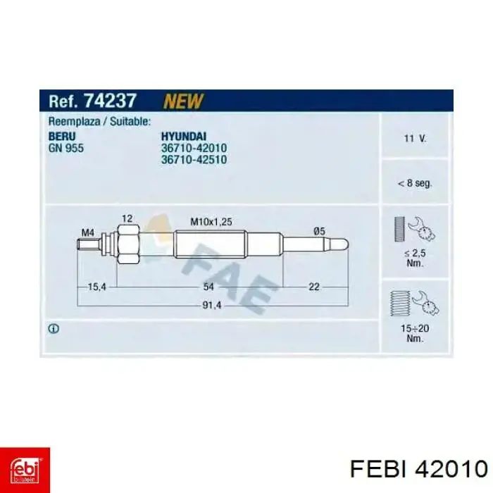 Сайлентблок передней подвески Febi 42010 цена, от 5.33 USD
