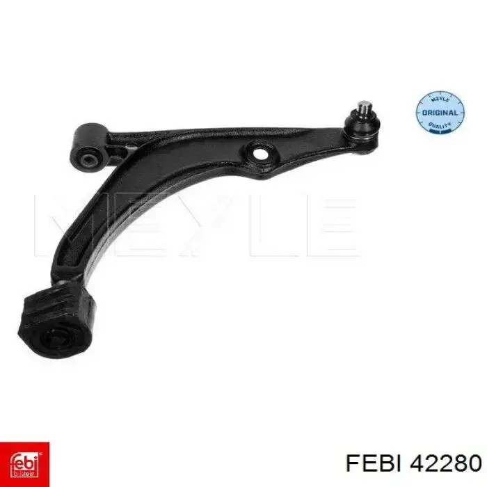 Правый рычаг передней нижней подвески Febi 42280 цена, от 56.82 USD