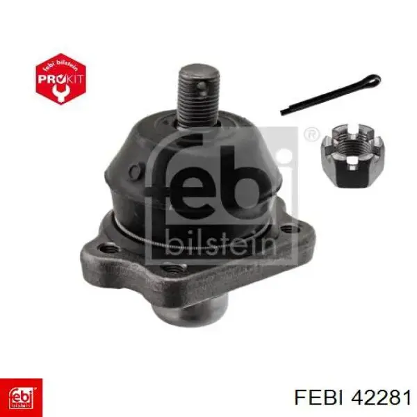Левый рычаг передней нижней подвески Febi 42281 цена, от 56.59 USD