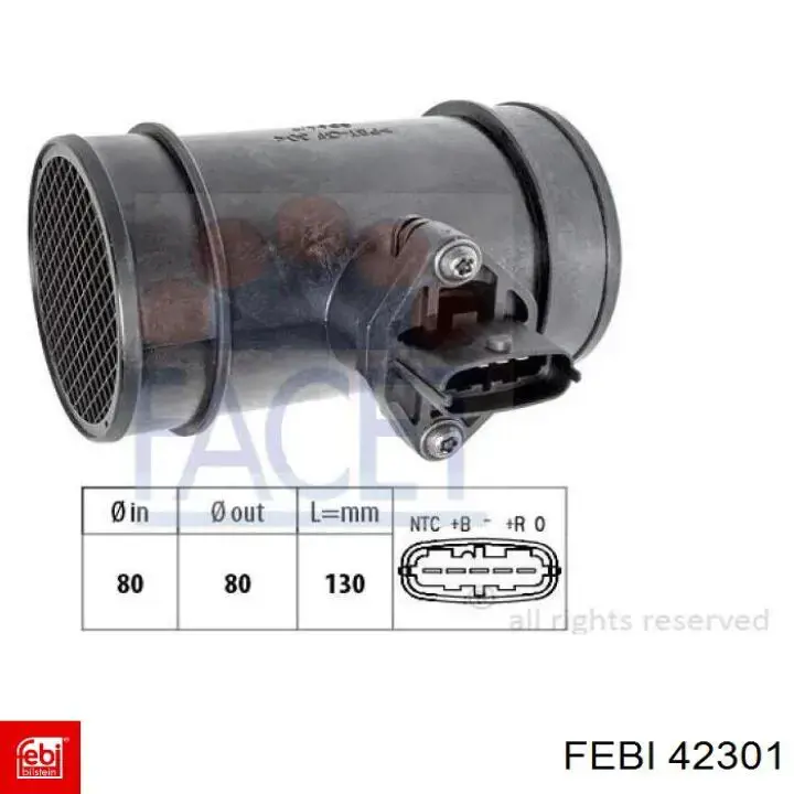 Тяга рулевая поперечная Febi 42301