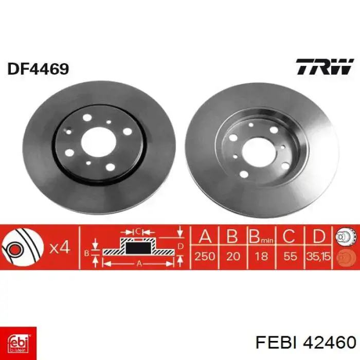 Наконечник рулевой тяги Mazda F15132290