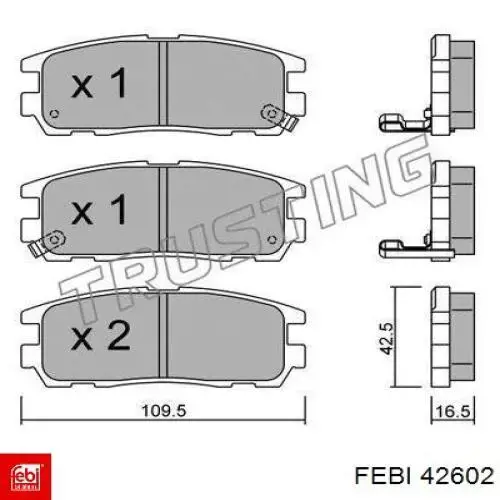 Купить 42602 Febi Солдатик правый