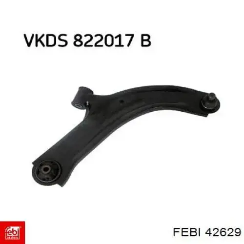 Правый рычаг передней нижней подвески Febi 42629 цена, от 33.95 USD