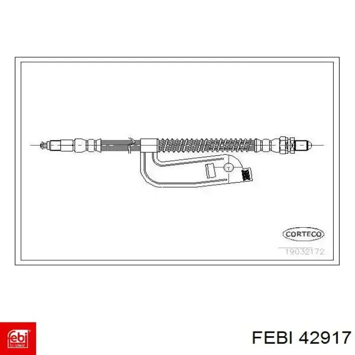 42917 Febi Разрезная втулка стабилизатора