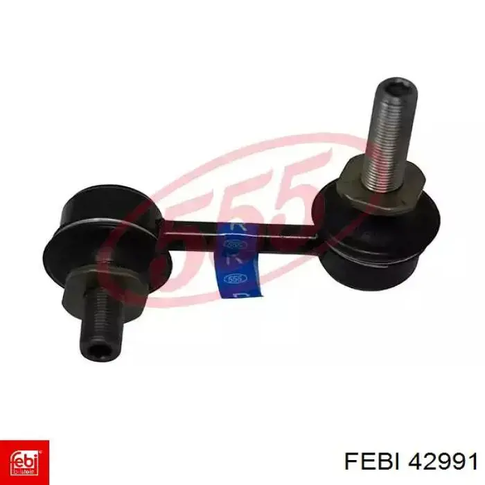 Стойка стабилизатора, переднего, правая Febi 42991